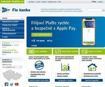 Fio.cz(Fio banka) Screenshot