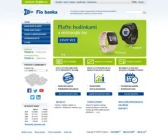 Fio.eu(Fio banka) Screenshot