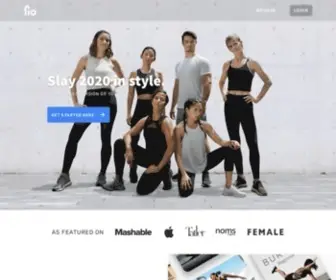 Fiolife.com(Leading Fitness App & Community in Asia) Screenshot