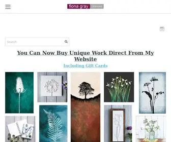 Fionagraydesigns.co.uk(Fiona Gray Designs) Screenshot