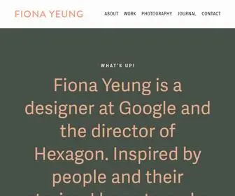 Fionayeung.com(Fiona Yeung Fiona Yeung) Screenshot