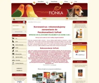 Fionka.pl(Internetowy sklep Zawsze blisko Ciebie) Screenshot