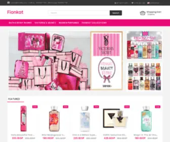 Fionke.com(Fionke Beauty Store) Screenshot