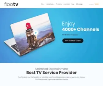 Fiootv.com(America's Best IPTV Service & Best android TV Box) Screenshot