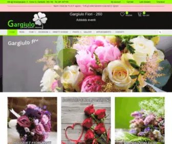 Fioraiogargiulo.it(Fiorista napoli addobbi fiori) Screenshot