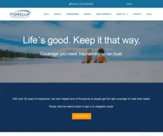 Fiorellainsurance.com(Fiorella Insurance Group) Screenshot