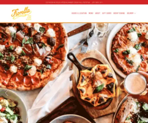 Fiorellapizzeria.com(Fiorella Italian Kitchen & Pizzeria) Screenshot