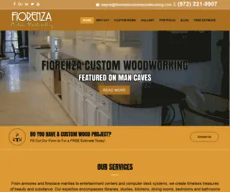 Fiorenzacustomwoodworking.com(Custom Wood Work) Screenshot