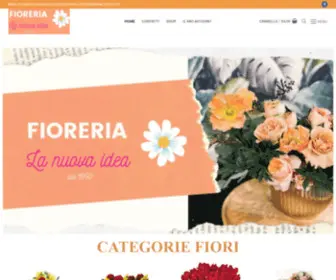 Fiorerialanuovaidea.it(Fioreria la nuova idea ladispoli consegna fiori direttamente a casa tua) Screenshot