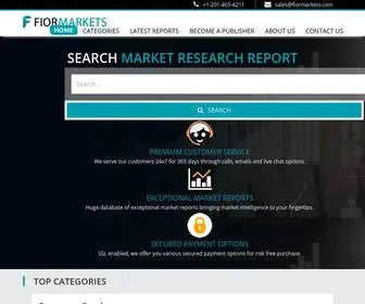 Fiormarkets.com(Market Research Reports) Screenshot
