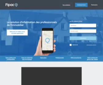 Fipac.fr(Accueil) Screenshot