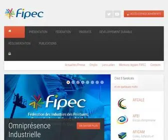 Fipec.org(Fédération) Screenshot