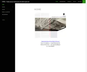 Fipeg.it(Federazione italiana piccoli editori giornali) Screenshot