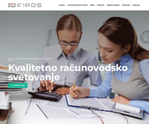 Fipos.si(Računovodski) Screenshot