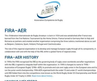 Fira-AER-Rugby.com(Rugby Europe) Screenshot