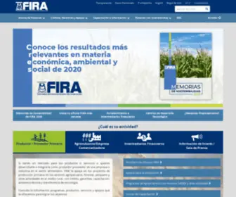 Fira.gob.mx(Portal FIRA) Screenshot