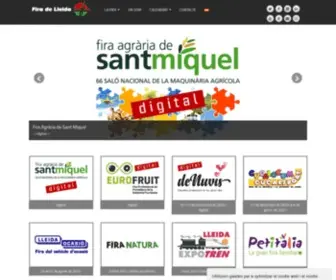 Firadelleida.com(Fira de Lleida) Screenshot