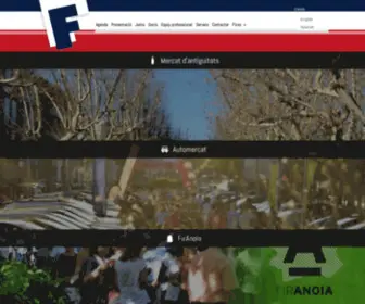 Firaigualada.org(Fira d'igualada) Screenshot