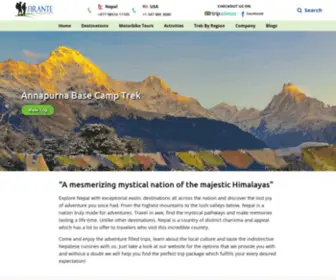 Firante.com(Firante Treks and expeditions) Screenshot