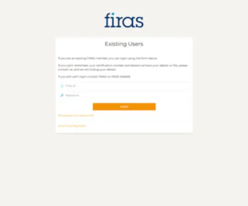 Firas-Database.co.uk(Firas Database) Screenshot