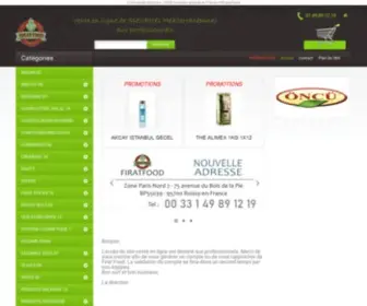 Firatfood.com(FIRAT FOOD) Screenshot