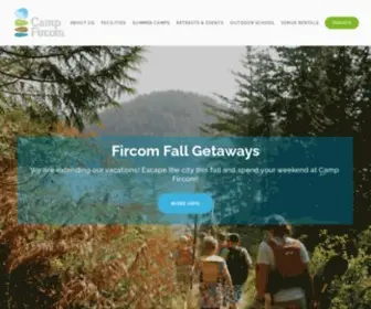 Fircom.ca(Summer Camps and Event Location BC) Screenshot