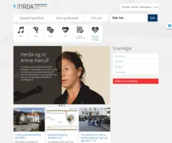Firda.vgs.no(Firda vgs) Screenshot