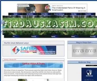 Firdauskasim.com(Firdaus Kasim) Screenshot
