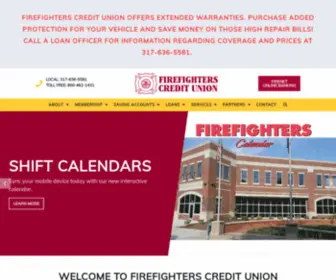 Fire-CU.org(Firefighters Credit Union) Screenshot