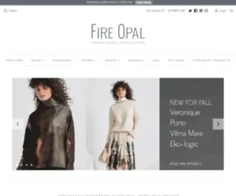Fire-Opal.com(American Handmade) Screenshot
