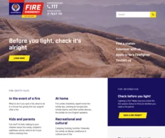 Fire.org.nz(Fire and Emergency New Zealand) Screenshot