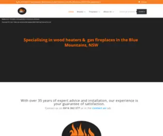 Fire4U.com.au(Gas & Wood Fireplace Specialists) Screenshot