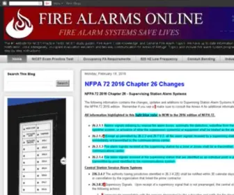 Firealarmsonline.com(Fire Alarms Online) Screenshot