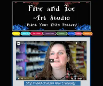 Fireandiceartstudio.com(Fire) Screenshot