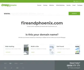 Fireandphoenix.com(Crazy Domains) Screenshot