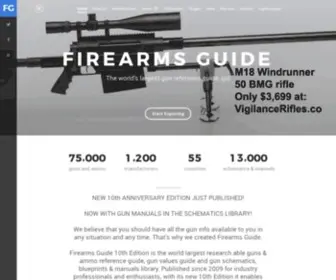 Firearmsguide.com(Firearms Guide) Screenshot