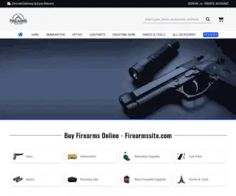 Firearmssite.com(Firearms Site) Screenshot