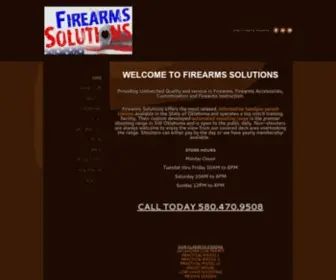 Firearmssolutions.net(Firearms Solutions) Screenshot