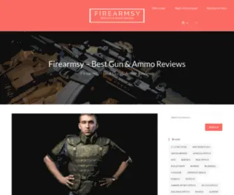 Firearmsy.com(Best Gun & Ammo Reviews) Screenshot