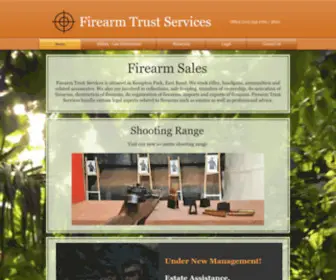 Firearmtrust.co.za(Home) Screenshot