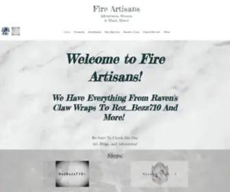 Fireartisans.com(Get Crafty) Screenshot