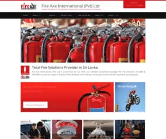 Fireaxe.lk(Fire Axe International (Pvt) Ltd) Screenshot