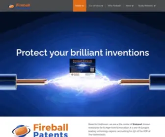 Fireballpatents.com(Specialist in cost) Screenshot