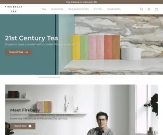 Firebellytea.com(Firebelly Tea) Screenshot