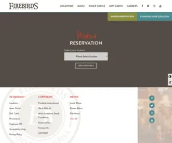 Firebirdsrestaurants.com(Firebirds Wood Fired Grill) Screenshot