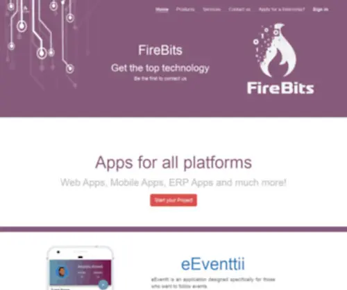 Firebits.net(Home) Screenshot