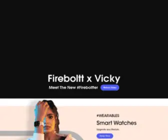 Fireboltt.com(1 Smart Watch Brand) Screenshot