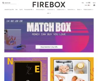 Firebox.co.uk(FIREBOX®) Screenshot