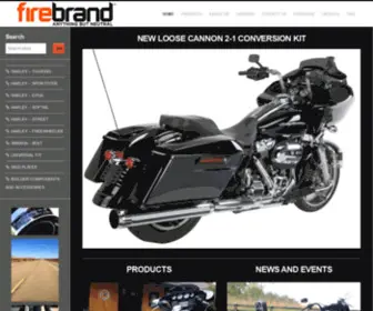 Firebrandmotorcycle.com(FireBrand Mufflers & Exhaust Systems) Screenshot