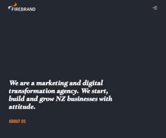 Firebrand.nz(Marketing, Website Design and Digital Transformation) Screenshot